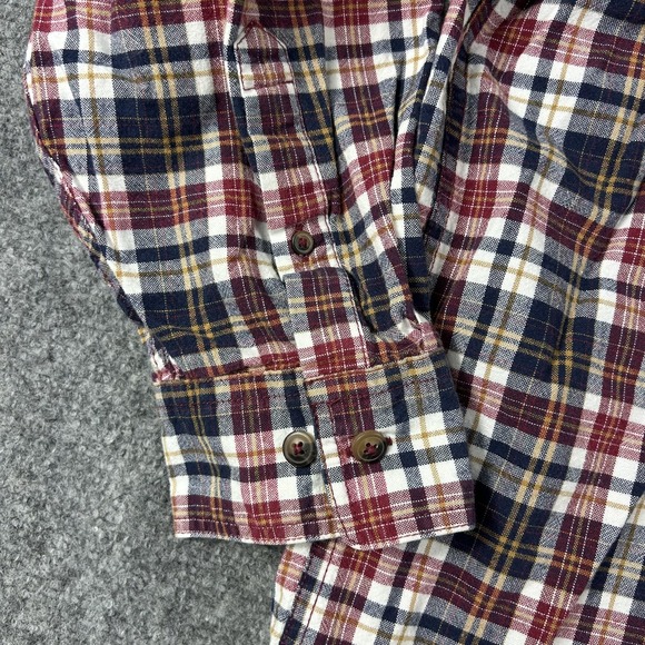 Blue Mountain Shirt Mens 3XL Plaid Flannel Long Sleeve Button Front Casual - Picture 2 of 6